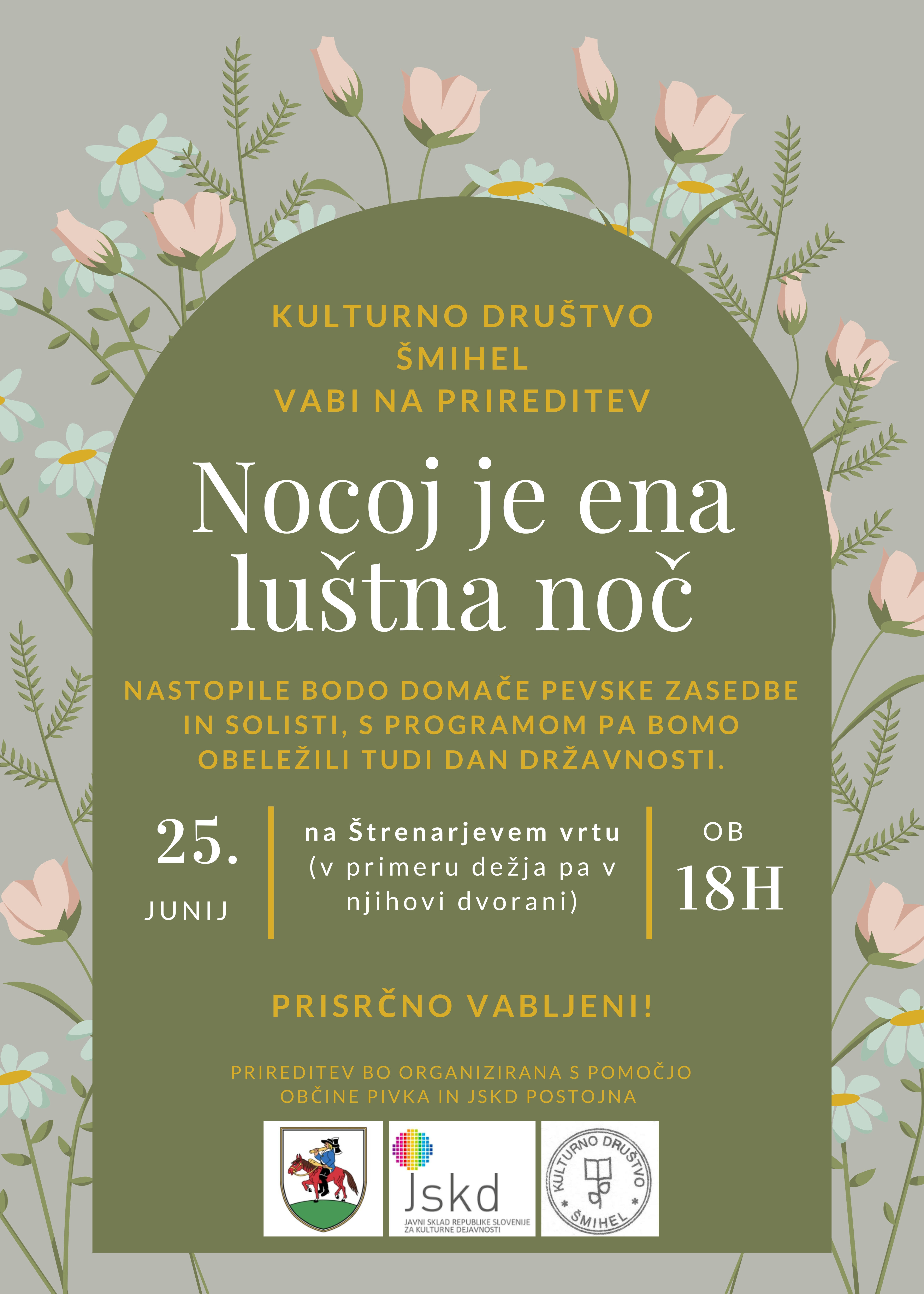 nocoj  je ena luštna noč